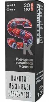 Купить Жидкость для ЭСДН Жидкость Smoke Kitchen SK ULTRA SALT "Лимонад голубика - малина" 10мл 20мг. Жидкость для ЭСДН Жидкость Smoke Kitchen SK ULTRA SALT "Лимонад голубика - малина" 10мл 20мг.