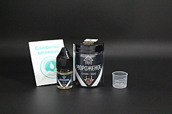 Ароматизатор DARK X SIZE XL SHORT+ "Мороженое" (на 30мл)  + флакон 30мл