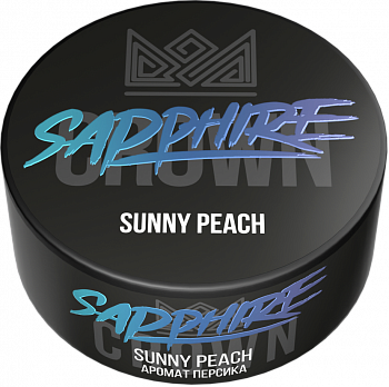 Табак Sapphire Crown, 25гр "Sunny Peach / Персик"